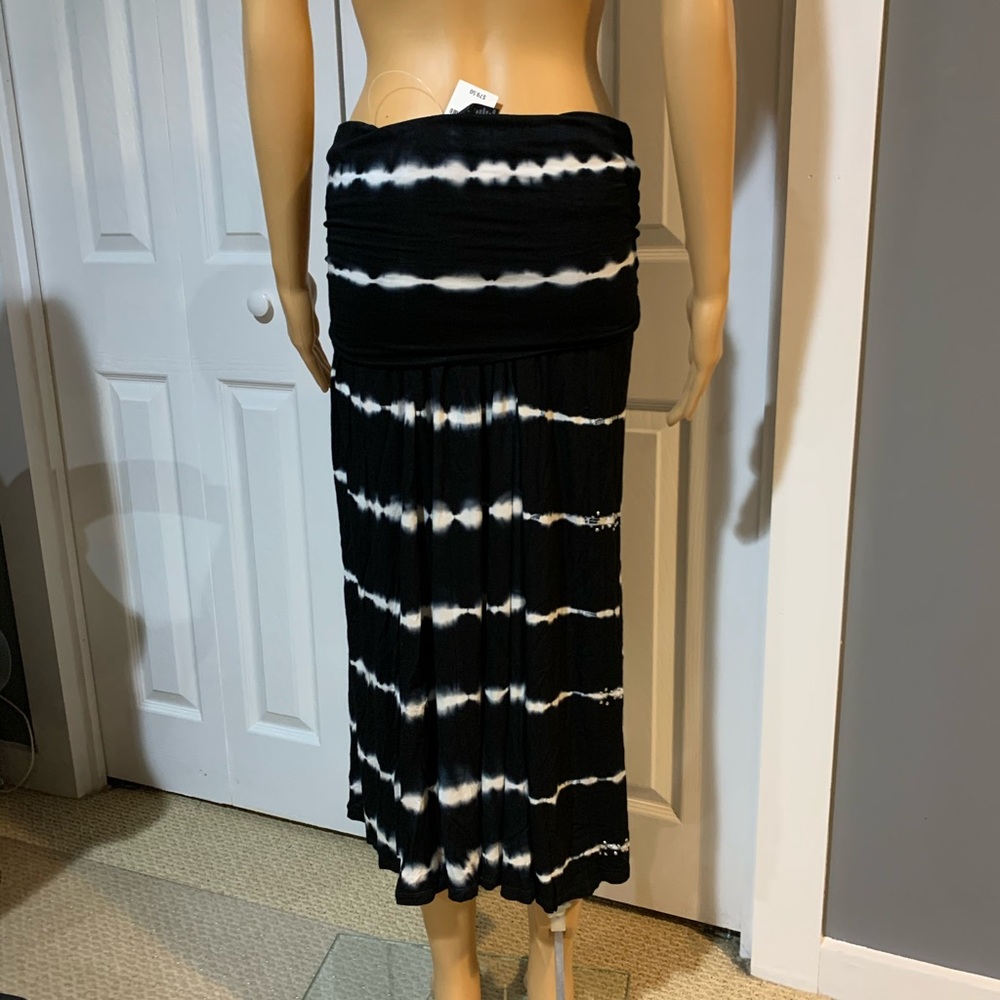 INC Tie-Dyed Convertible Dress/Skirt - Picture 5 of 8